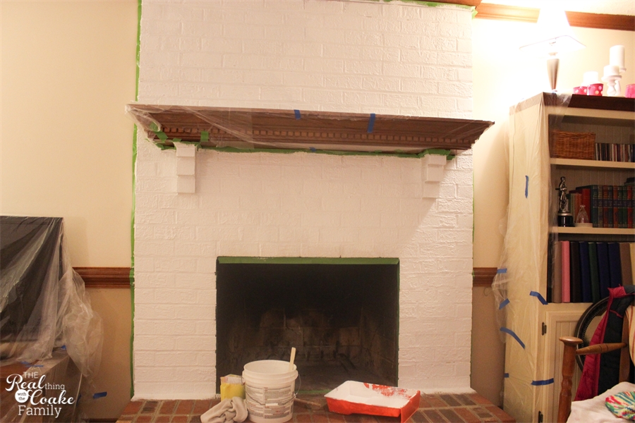 easy brick fireplace makeover Exceptionally realcoake - camella homes ...