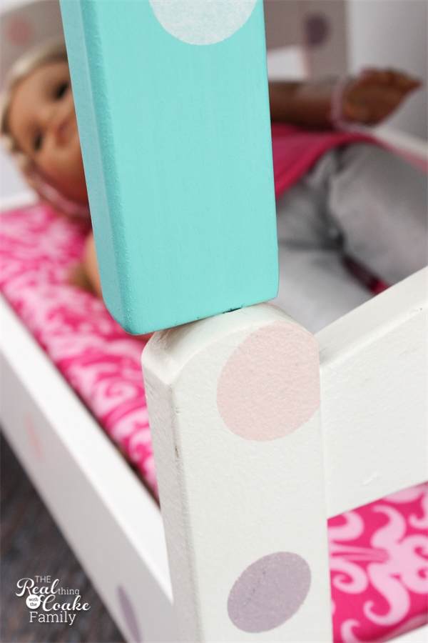 DIY American Girl Doll Bunk Beds