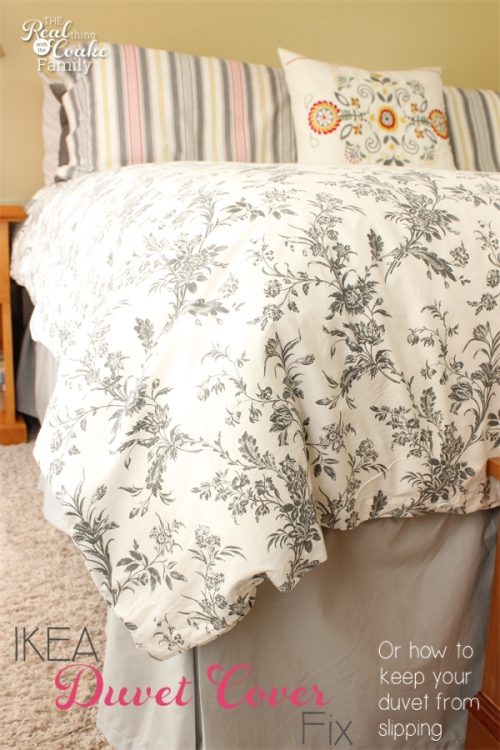 duvet ikea covers fix duvets slipping around hour took complete
