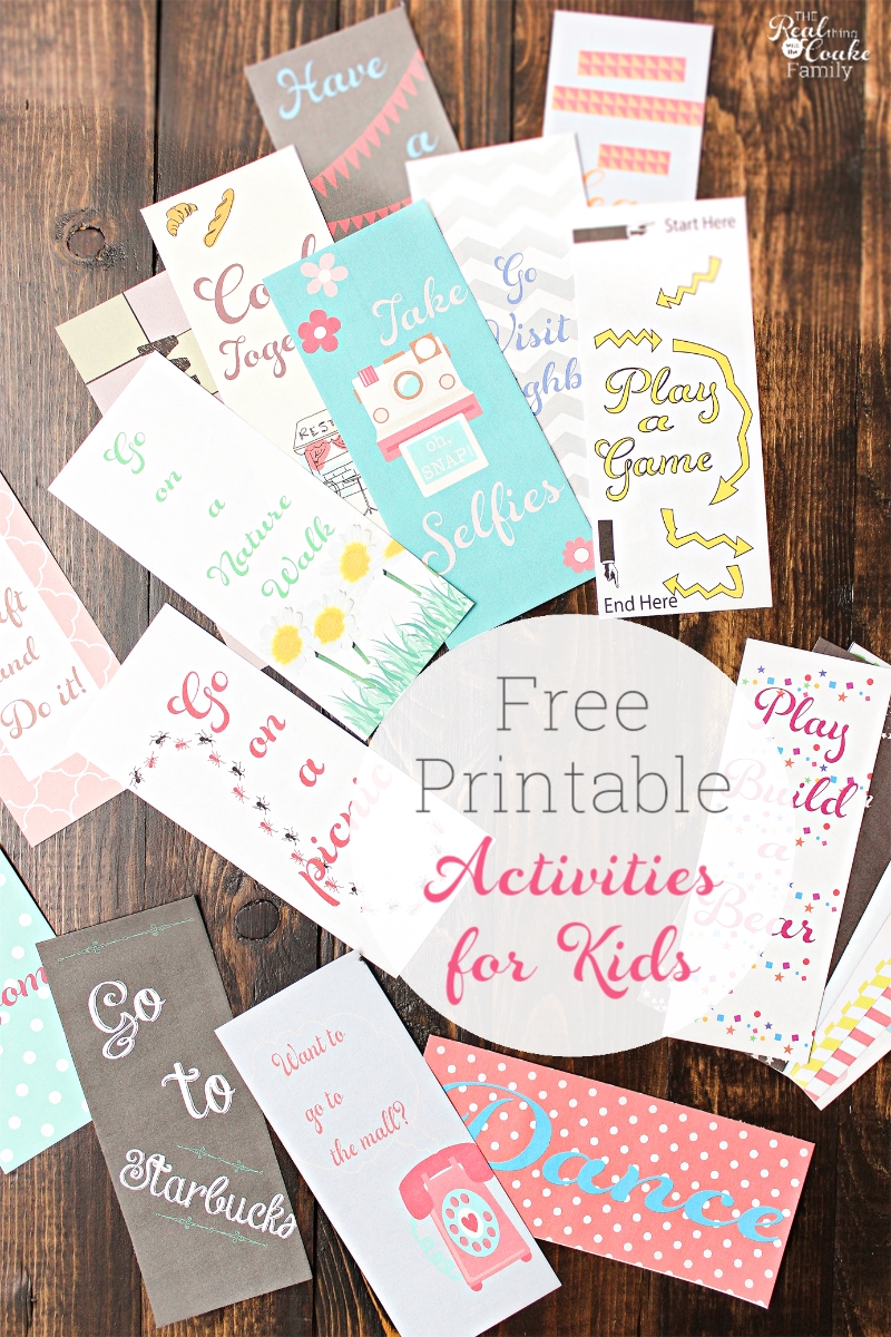 (and for Printable Free You) Activities Kids of Ideas