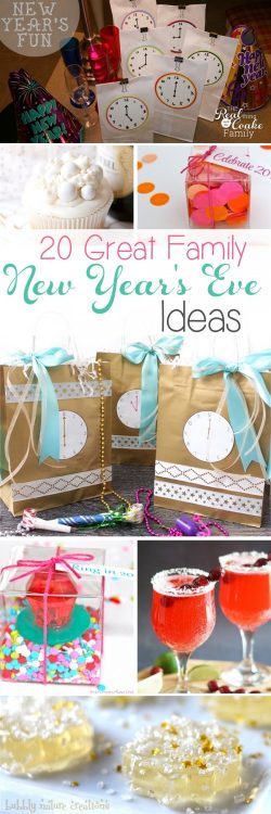 20 Fun Ways to Celebrate New Year&#039;s Eve with your Family - The Real Thing with the Coake Family