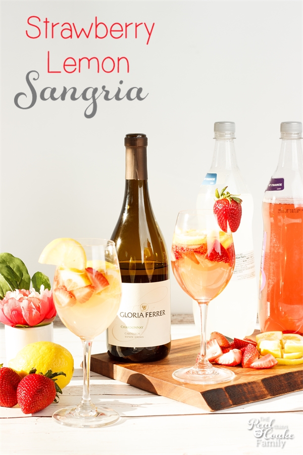 Strawberry Lemon Sangria Recipe