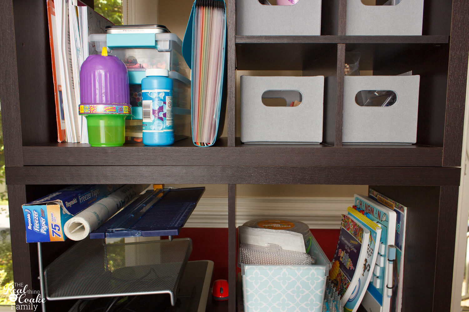 How to Connect Freestanding Bookshelves or Storage Shelves Together