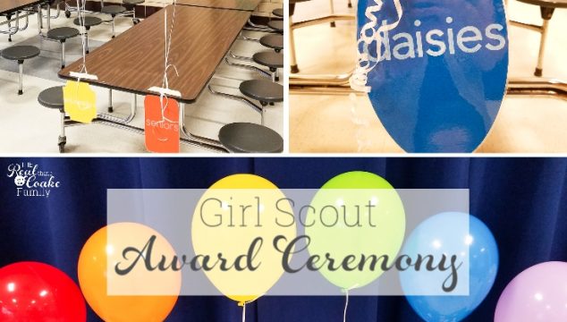 Girl Scout Bridging Ceremony Archives The Real Thing With The