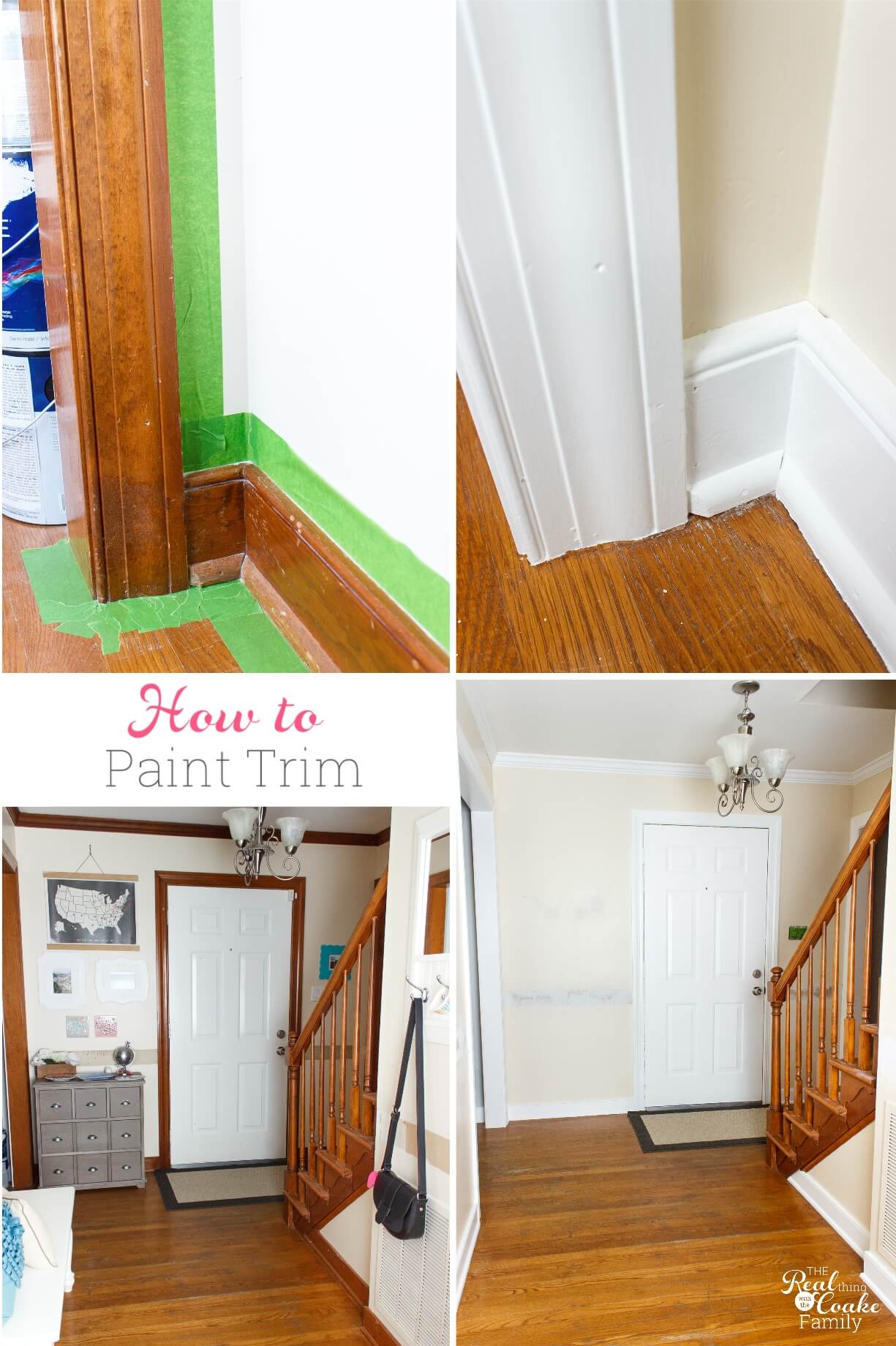 How To Paint Trim The Real Thing With The Coake Family   How To Paint Trim 