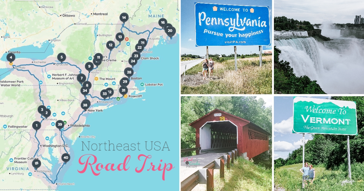 Fun Northeast USA Family Road Trip - Week 1 - The Real Thing with the ...